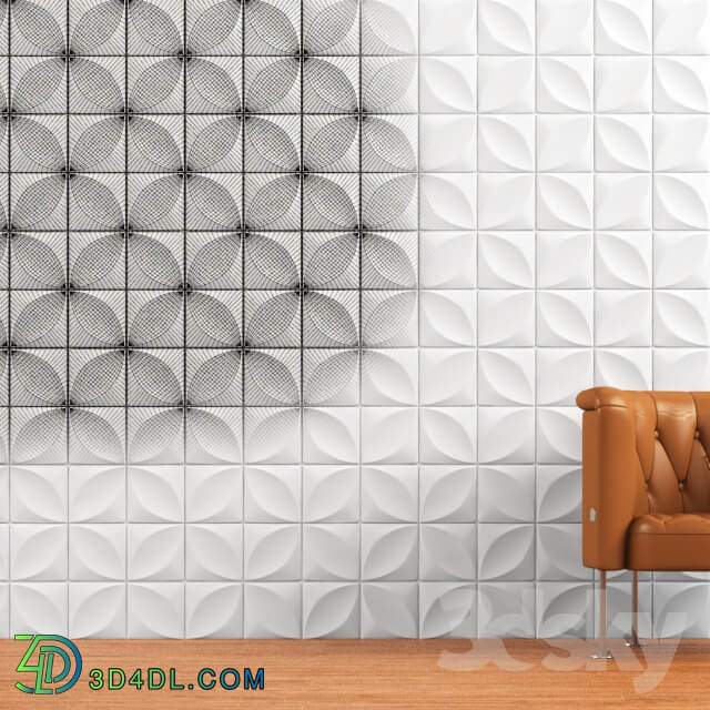 Other decorative objects 3d wall panel