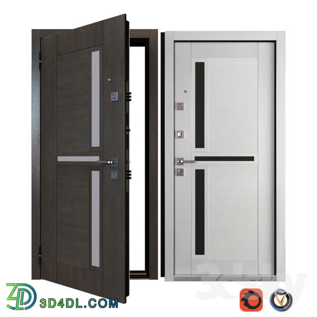 Entrance metal door Neoline SteelGuard 