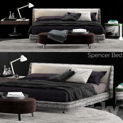 Bed Minotti Spencer Bed 