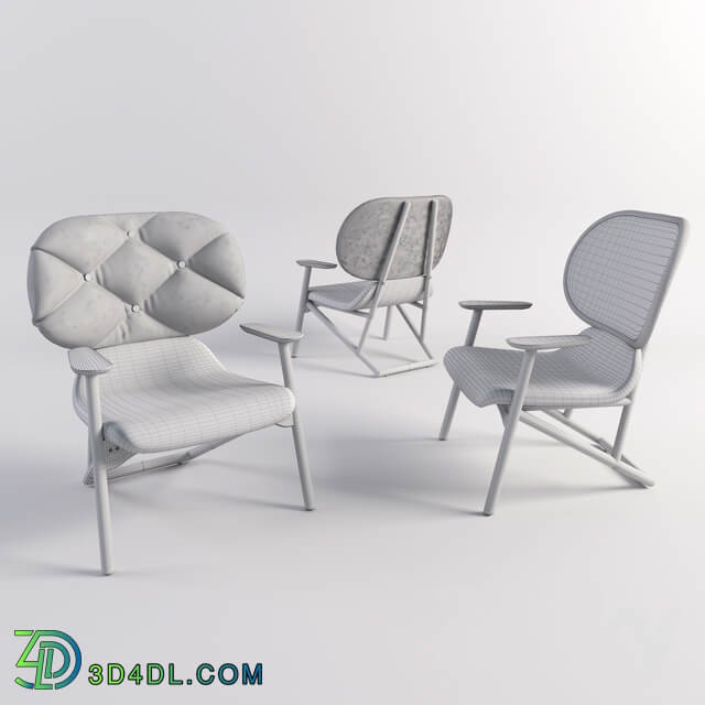 Chairs Klara by Moroso