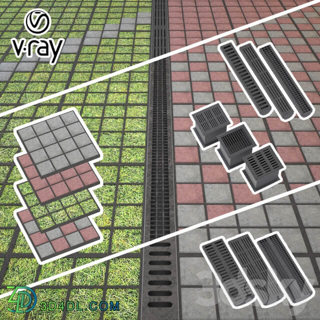 Eco parking 3D Models