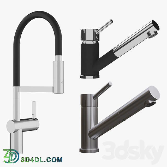 Franke Kitchen Taps 02 Faucet 3D Models