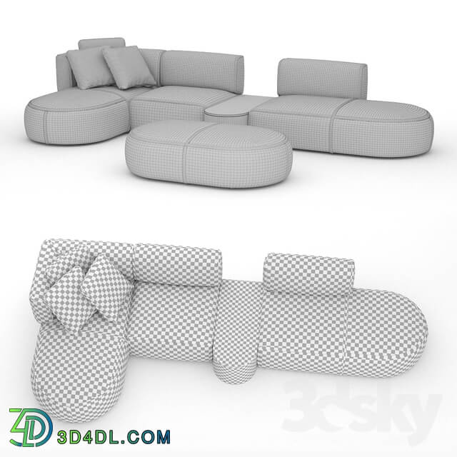 Cassina Bowy Sofa