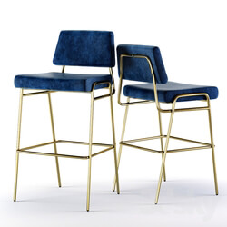 West Elm Wire Frame Bar and Counter Stools 