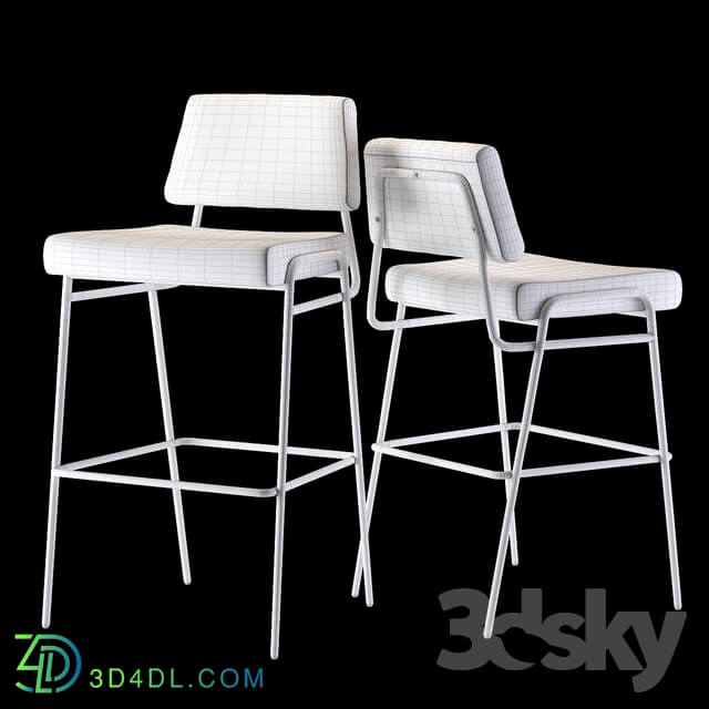 West Elm Wire Frame Bar and Counter Stools