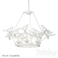 Favorite 1751 6P Pendant light 3D Models 