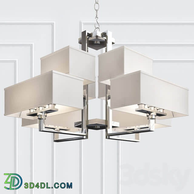 Eichholtz Furstenberg Chandelier Pendant light 3D Models