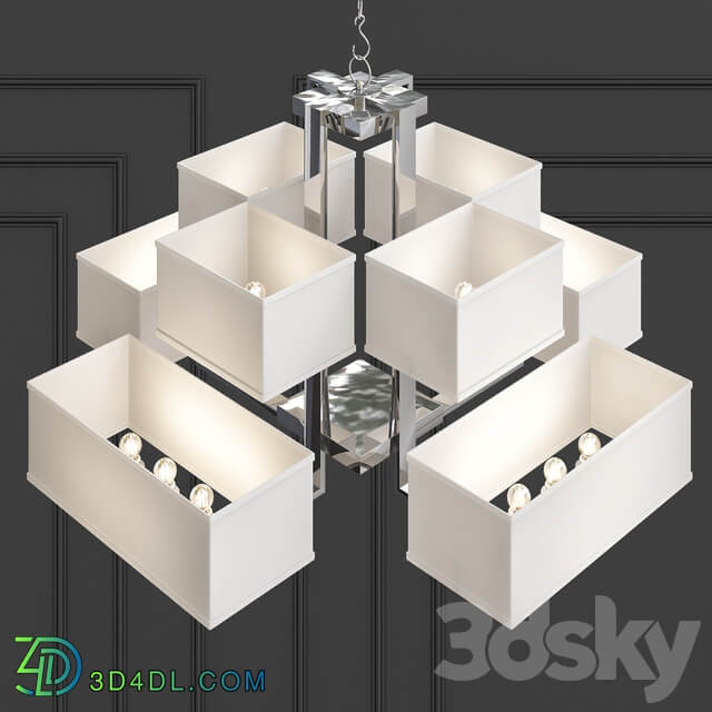 Eichholtz Furstenberg Chandelier Pendant light 3D Models