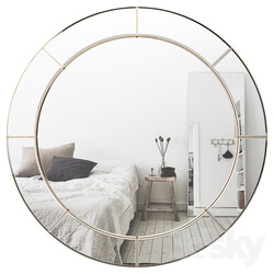 Large Round Wall Mirror BRYS3835 