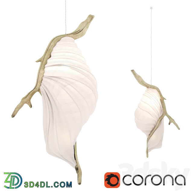 cocoon light Pendant light 3D Models