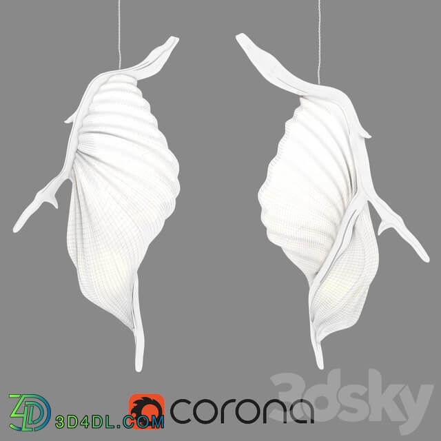 cocoon light Pendant light 3D Models