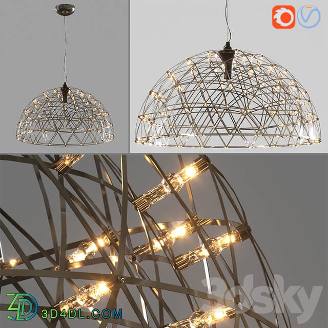 Moooi Raimond dome 79 lamp Pendant light 3D Models