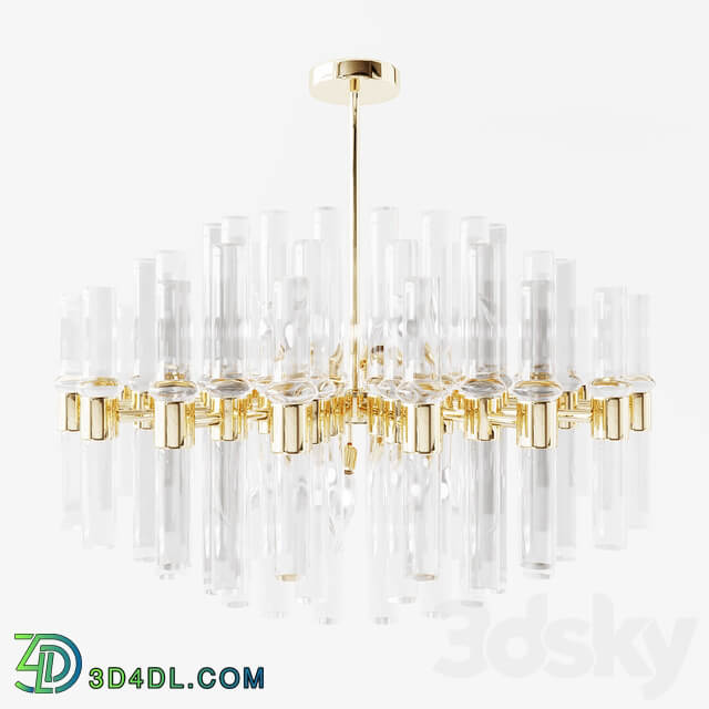 Crystal Tubules Pendant Lamp Pendant light 3D Models