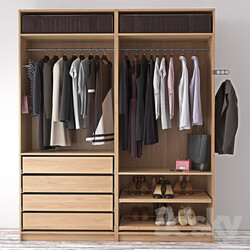 Wardrobe Display cabinets wardrobe clothes 