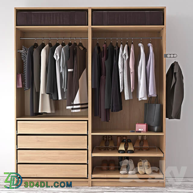 Wardrobe Display cabinets wardrobe clothes