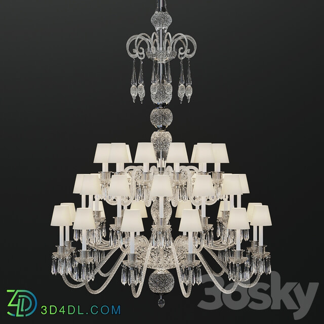 chandelier saint louis to provasi Pendant light 3D Models