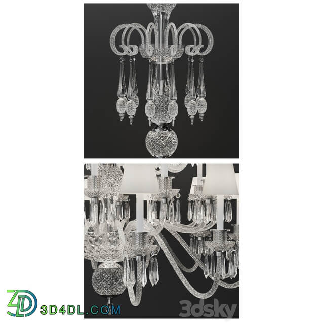 chandelier saint louis to provasi Pendant light 3D Models