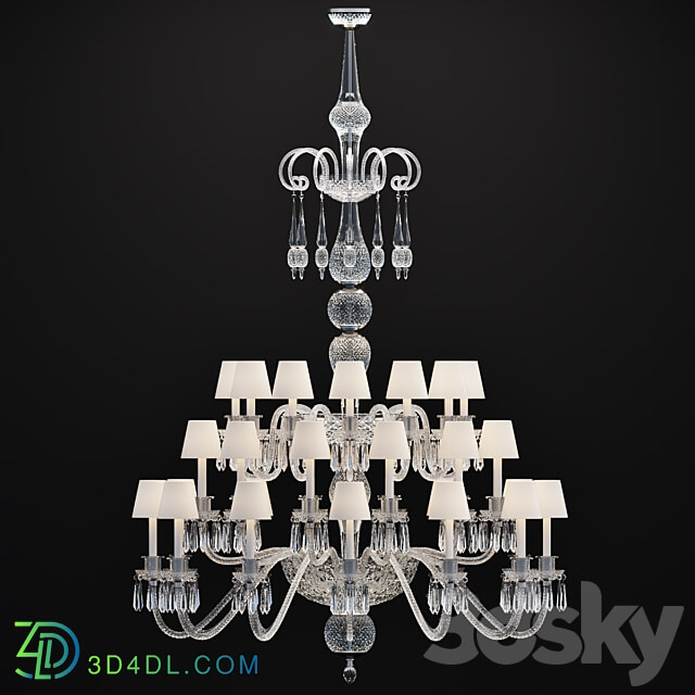 chandelier saint louis to provasi Pendant light 3D Models