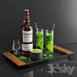 Matcha cocktail set 