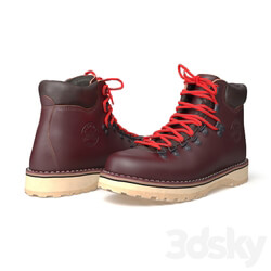 DIEMME boots Footwear 3D Models 