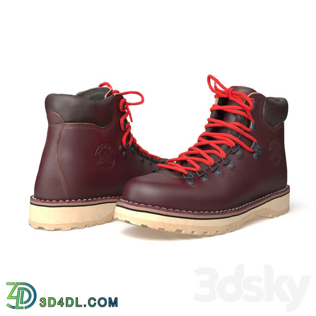 DIEMME boots Footwear 3D Models