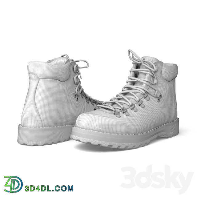 DIEMME boots Footwear 3D Models