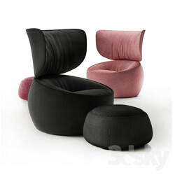 The Hana Armchair Wingback 