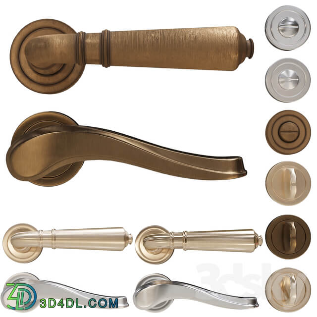 Door Handle Set 02