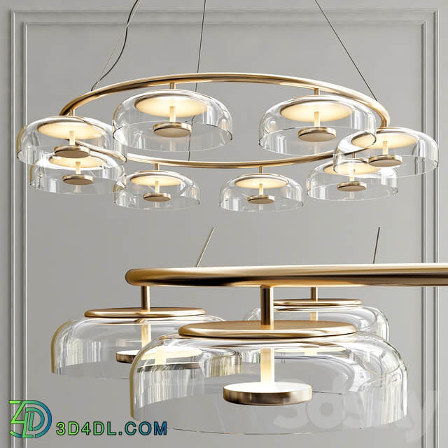 Blossi 8 by Nuura Pendant light 3D Models