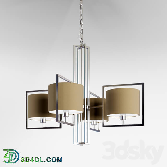 Conniston Nickel Pendant Pendant light 3D Models