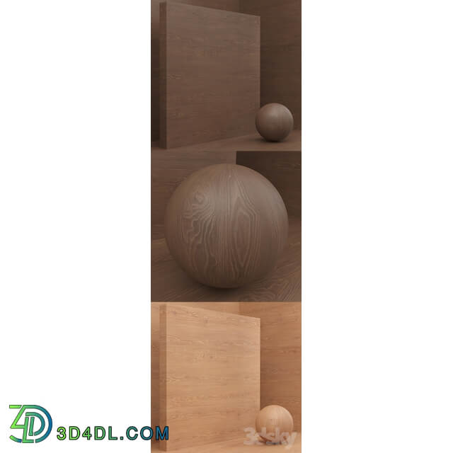 Material wood veneer seamless set 47