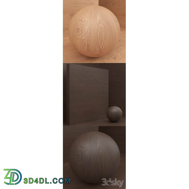 Material wood veneer seamless set 47