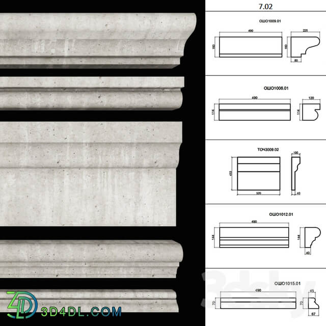 Facade profile part 7 set 02