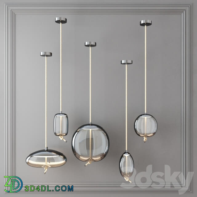 Brokis lamp Pendant light 3D Models