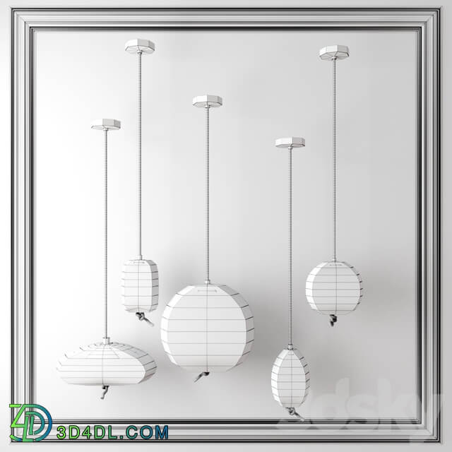 Brokis lamp Pendant light 3D Models