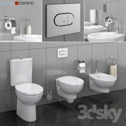 WC and bidet Hatria Erika Pro 