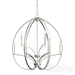 Tilbury Chandelier By Minka Lavery Pendant light 3D Models 