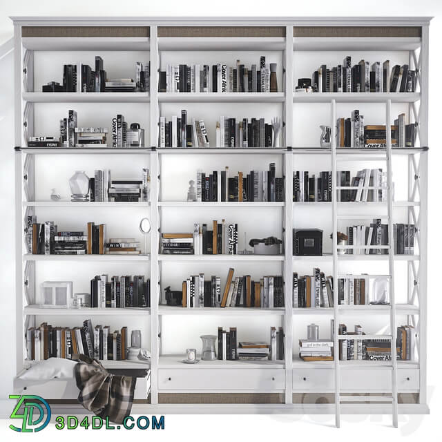 Bookcase 3D Models