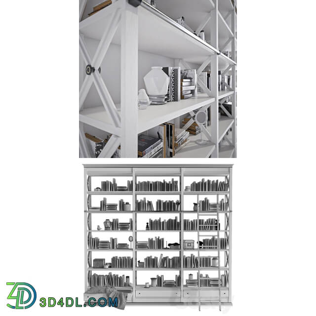 Bookcase 3D Models