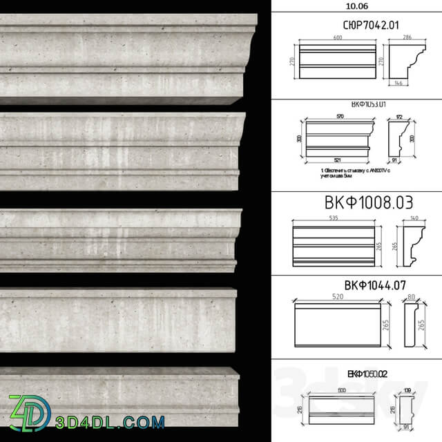 Facade profile part 10 set 06