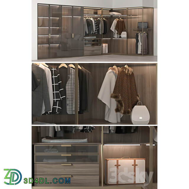 Wardrobe Display cabinets Wardrobe Molteni C