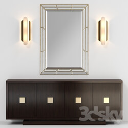 Sideboard Chest of drawer Bernhardt Boulevard buffet 