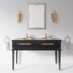 Riviere Black Nero Marquinia 2x sink by Oasis Group 