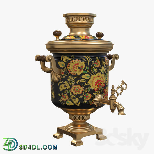 Tableware Russian samovar