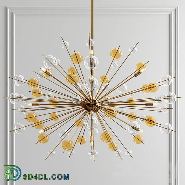 Kolarz Explosion Bubble Pendant light 3D Models