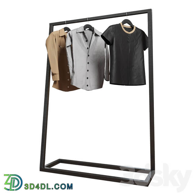 Clothes hanger Clothes 3D Models