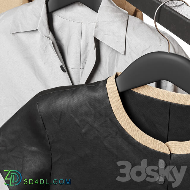 Clothes hanger Clothes 3D Models