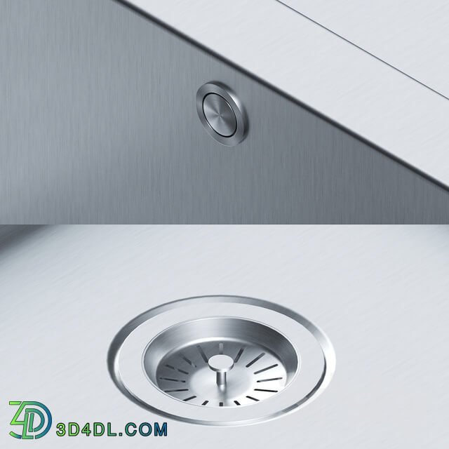 Stainless Steel Sinks by Dornbracht Set 01