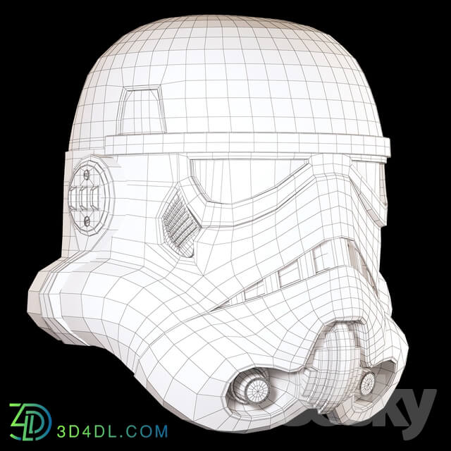 Imperial attack aircraft helmet Star Wars 