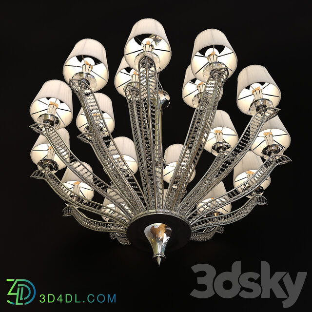 Castro marbella Pendant light 3D Models